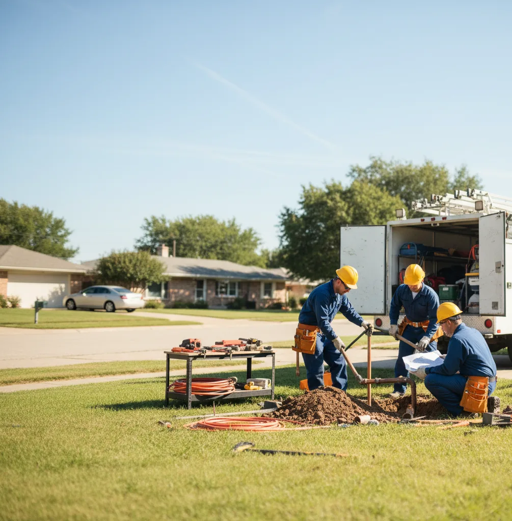 Sewer Line Repair in Pearland, TX